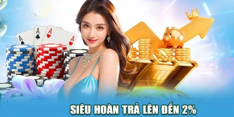 Khuyến mãi SUNWIN nhận hoàn trả 2%